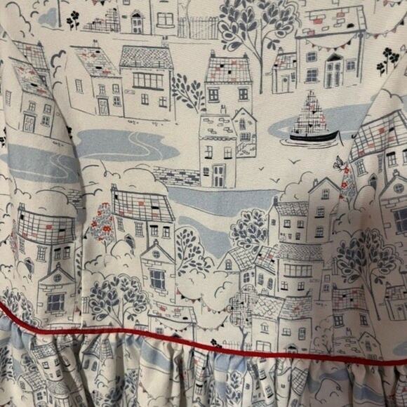 Autograph - House & Boat Cut out Back Dress Size 9-10 - Picture 2 of 6